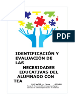 Guia Identificacion y Evaluacion de Las Necesidades Del Alumnado Con Tea