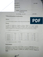 Exam Corrigé 2 CDG (Juin 2018) Par S.F