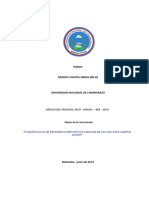 Pliego Menor Cuantia Obras (Mco) : Código Del Proceso: Mco - Unach - 002 - 2014