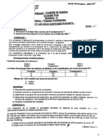Exam corrigé 4 CDG (2006-2007) par S.F