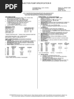 Injection Pump Specification ©