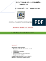 Semana 6. Esfuerzo de Corte en Suelos