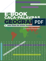 E-Book de Divulgação - Caça-Palavras Didáticos de Geografia - Fundamental 2