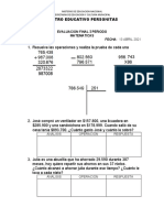 Evaluacion Final I Periodo