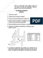 Talleres de Recuperacion 3° Ii, Iii, Iv P Kamilo