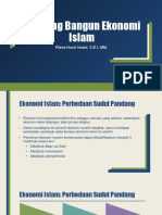 Rancang Bangun Ekonomi Islam
