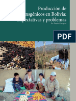 237 - Ok Produccion de Transgenicos en Bolivia Expectativas y Problemas