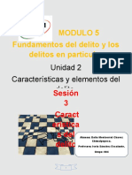 Modulo 5 Fundamentos Del Delito y Los Delitos en Particular