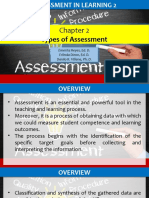 Types of Assessment: Emerita Reyes, Ed. D. Erlinda Dizon, Ed. D. Danilo K. Villena, Ph. D