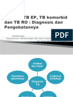 Diagnosis Dan Pengobatan TB TBEP TB Komorbid TB RO PERSI Okt 2018