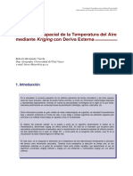 Hernandez Varela - Estimacion Espacial de La Temperatura Del Aire Mediante Kriging Con Deriva Externa