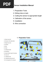 Fuel Sensor Installation Manual