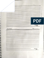 Log Book Printout