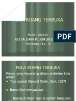 Pola Ruang Terbuka