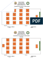 Baleguian Elementary School Classroom Seat Plan For Set A - Grade 6 Mabini SY 2021-2022