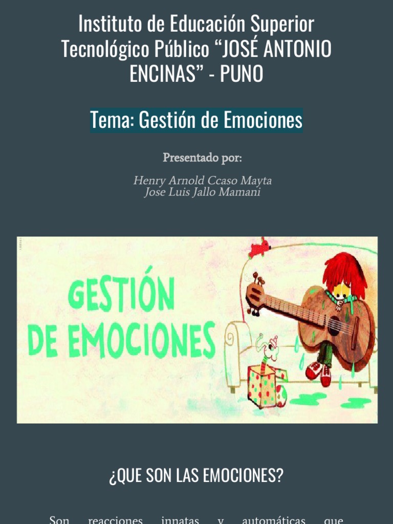 Gestión de Emociones: Claves y Estrategias | PDF | Las emociones | Empatía