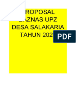 Proposal Baznas Upz 2021