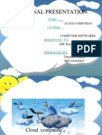 Cloud computing