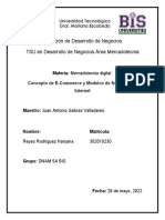 A4. - Concepto de E-Commerce y Modelos de Negocios en Internet.