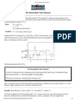 Week 002 The Intermediate Value Theorem 2