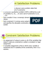 Constraint Satisfaction Problems