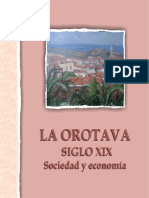 La Orotava en El Siglo XIX Sociedad y Economía