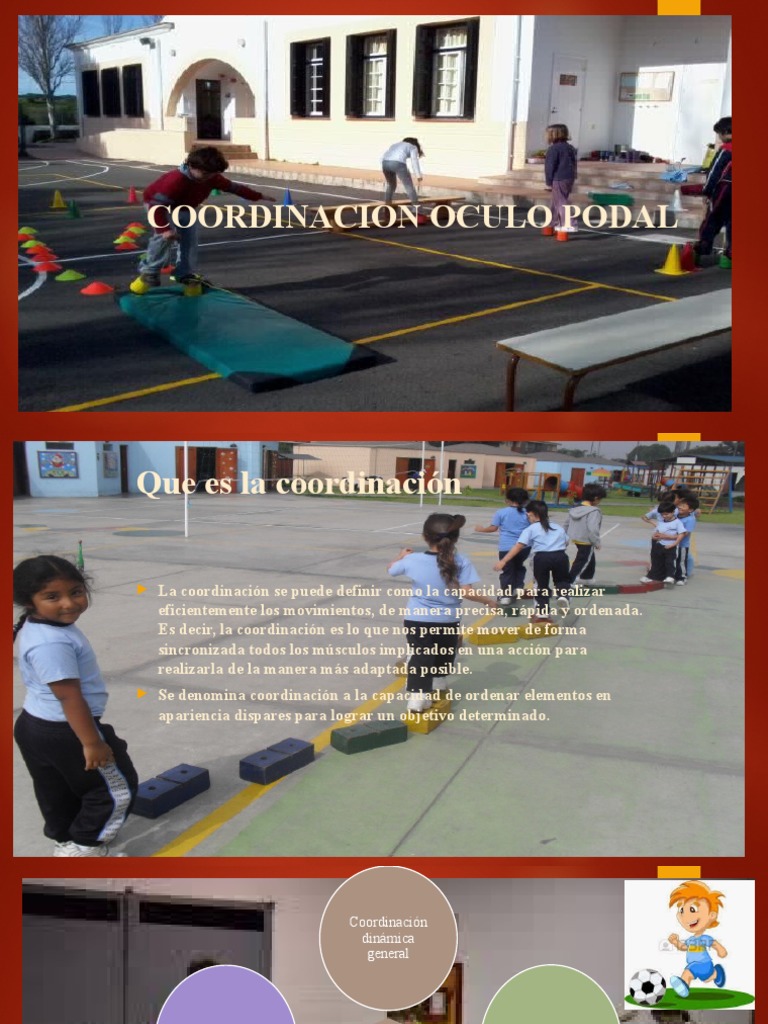 Ejercicios para Coordinación Óculo Podal | PDF | Coordinación motriz ...