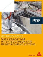 Glo Sika CarboDur Grid Patented Carbon Grid Reinforcement System