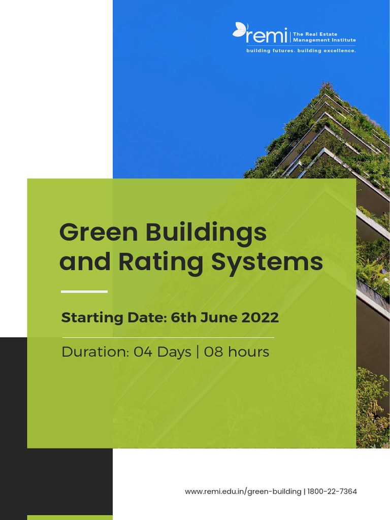Green Buildings and Rating Systems | PDF | Green Building | Sustainability