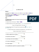 Nuevo - La Negation - lespronomsCODetCOI - Complement COD ET COI