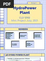 Group 1 (HydroPower Plant)