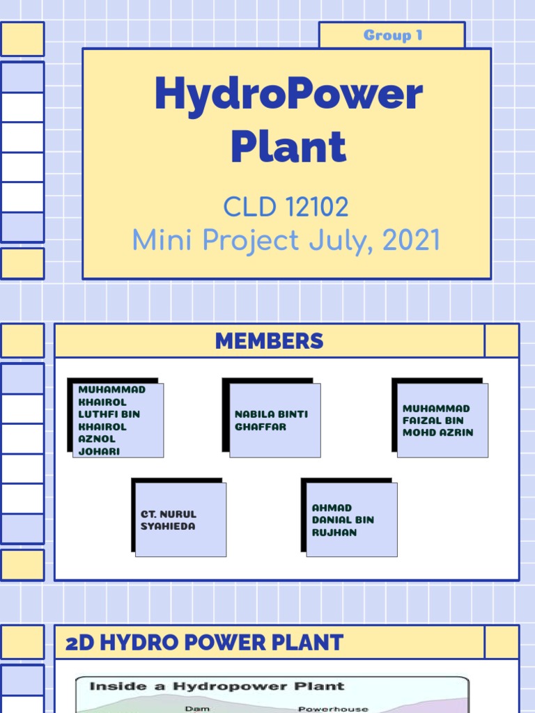 Overview of Hydropower Plant Components | PDF | Hydroelectricity ...