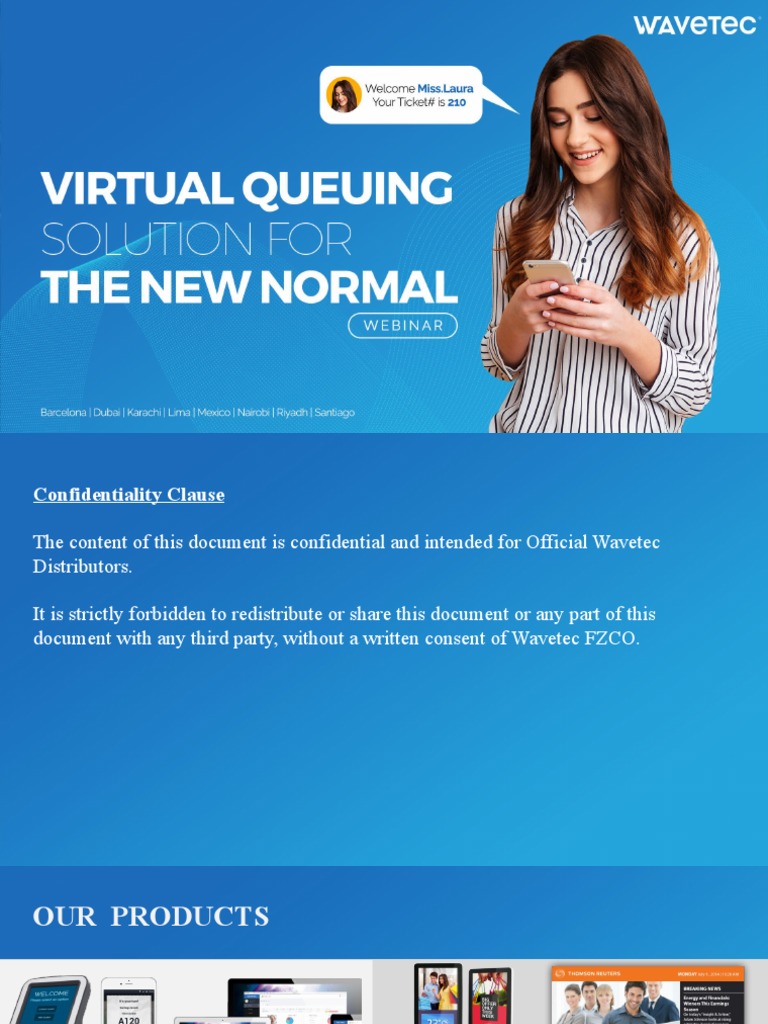 Wavetec Queue Management Overview | PDF | Business