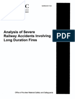 #U.S.NRC: Analysis of Severe Railway Accidents Involving Long Duration Fires