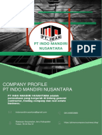Intro Company Profile PT INDO MANDIRI NUSANTARA 2021