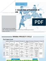 Geometallurgy Roles and Application in Mining Operation