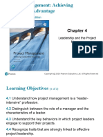 Fifth Edition, Global Edition: Leadership and The Project Manager