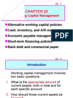 CHAPTER 22 Working Capital Management