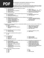 GRADE 3 LAPG Examinees Descriptive Questionnaire