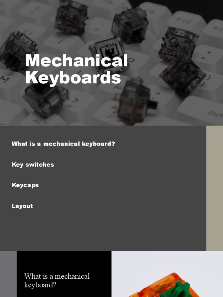 Mechanical Keyboard | PDF