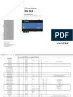 BCM Power Analyser: Modbus Address List (For Fi Rmware Version 1.048 or Lower)