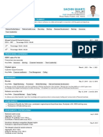 Sachin Bharti: Brief Overview / Career Objective / Summary