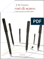 Lavori Di Scavo. Saggi Sulla Letteratura 2000 2005 by J. M. Coetzee Z