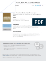 Earthquake-Induced Soil Liquefaction and Its Consequences