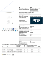 LED COB CRI 80 IK 02: Ficha Técnica / Data Sheet / Fiche Technique