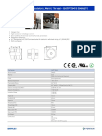 ISO-TP Low Voltage Insulators, Metric Thread - ISOTP75M10 (548629)