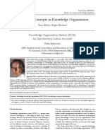 Reviews of Concepts in Knowledge Organization: Knowledge Organization System (KOS) : An Introductory Critical Account