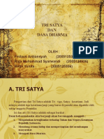 Tri Satya Dan Dasa Dharma (Kelompok 2)