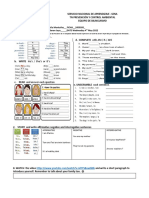 3rd Worksheet. Describing My Routine-PRV CNTRL AMBTL