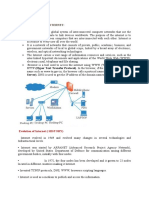 Unit 2 Introduction To Internet:: Server) - DNS Is Used To Get The IP Address of The Domain Names